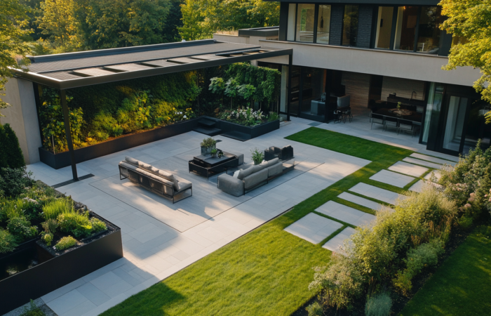 Blending Green with Geometry: Tips for L-Shaped Gardens | Buildiyo
