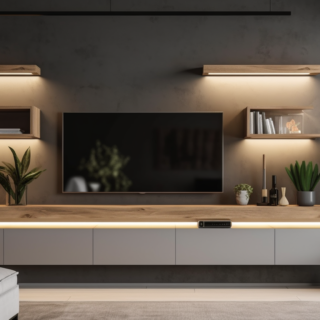 How to Decorate & Accessorize Your TV Wall
