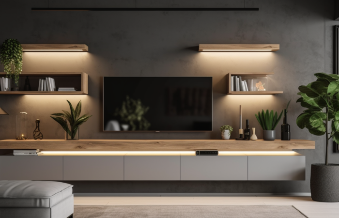 How to Decorate & Accessorize Your TV Wall