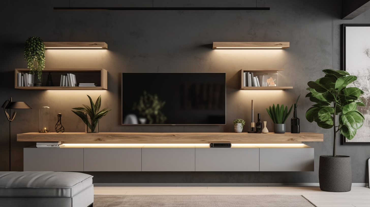 How to Decorate & Accessorize Your TV Wall