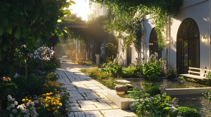 Garden Design for Residential and Commercial Spaces | Buildiyo