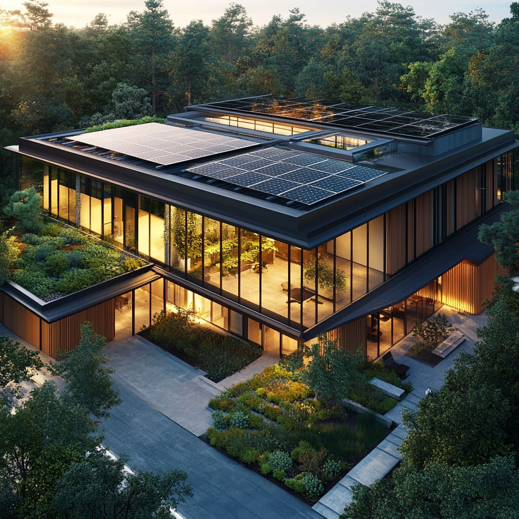 A_modern_sustainable_building