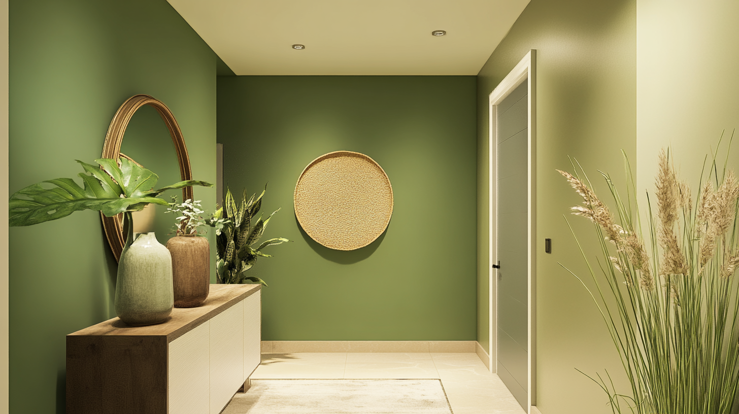 Buildiyo-Green-Contemporary-Foyer-Design-3