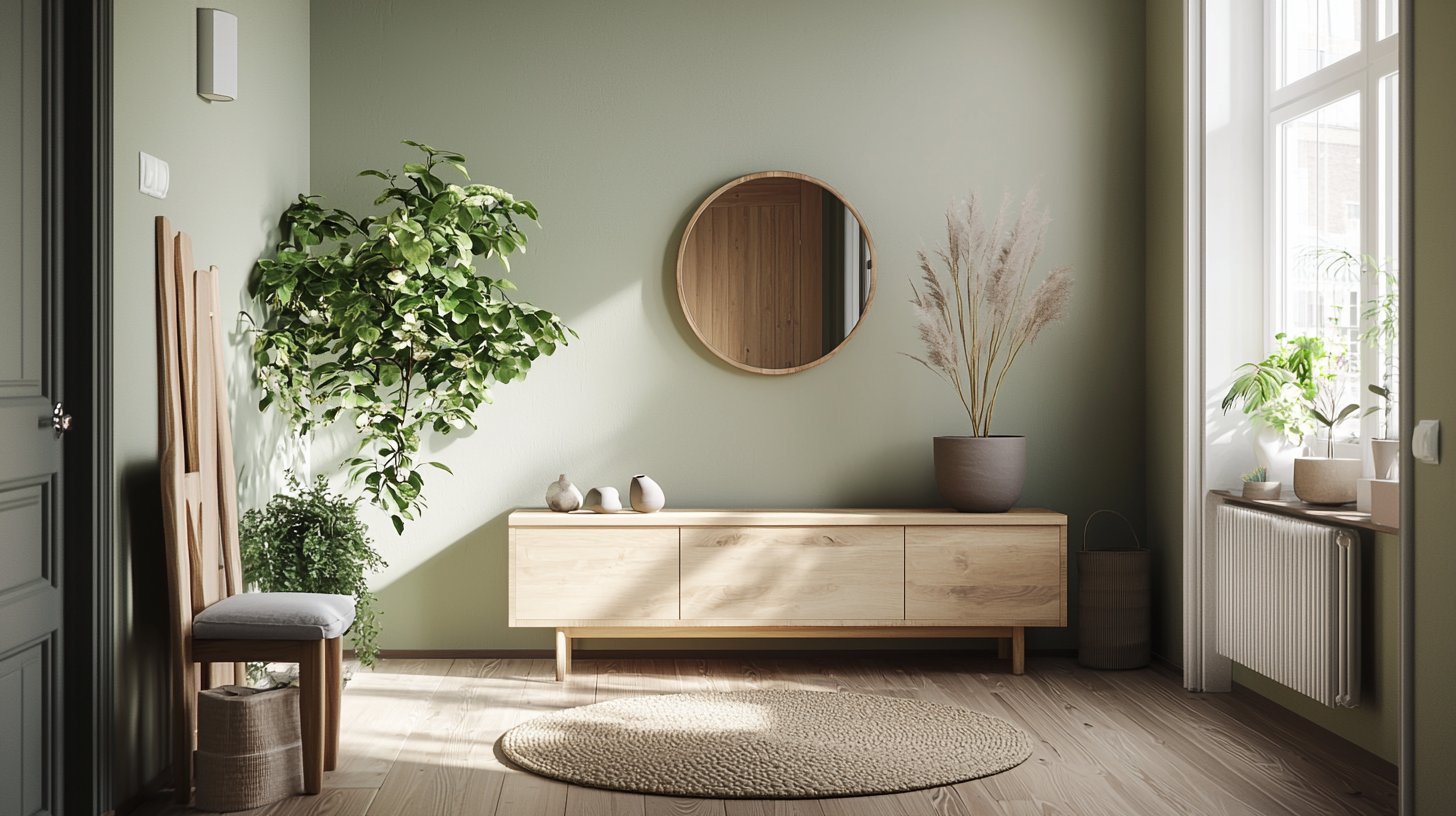 Buildiyo-Green-Scandinavian-Foyer-Design-4.