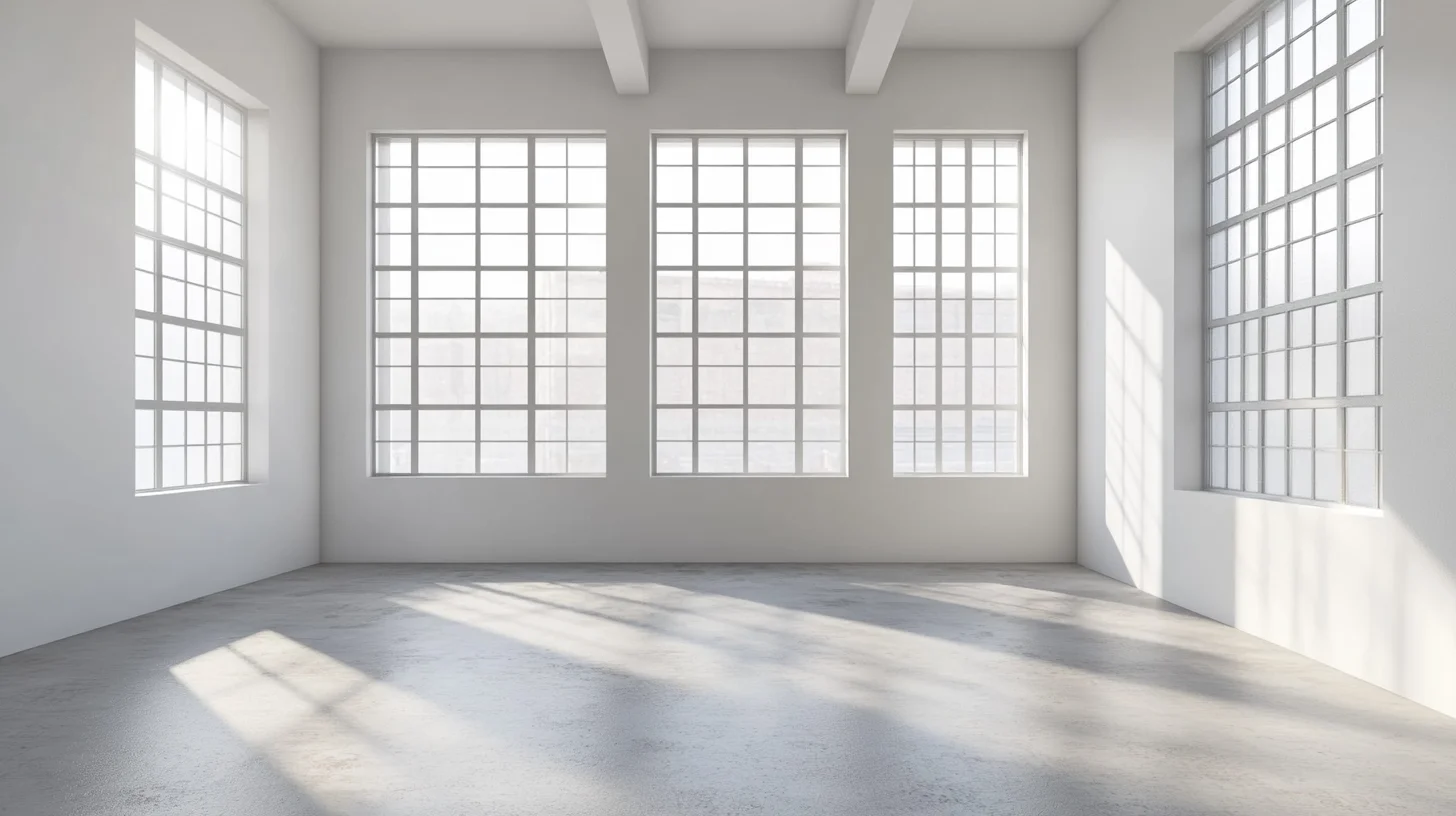 White Scandinavian Window Design