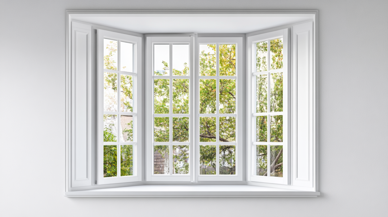 White Modern Window Design