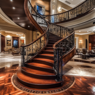 Circular staircase designs for modern and classic homes