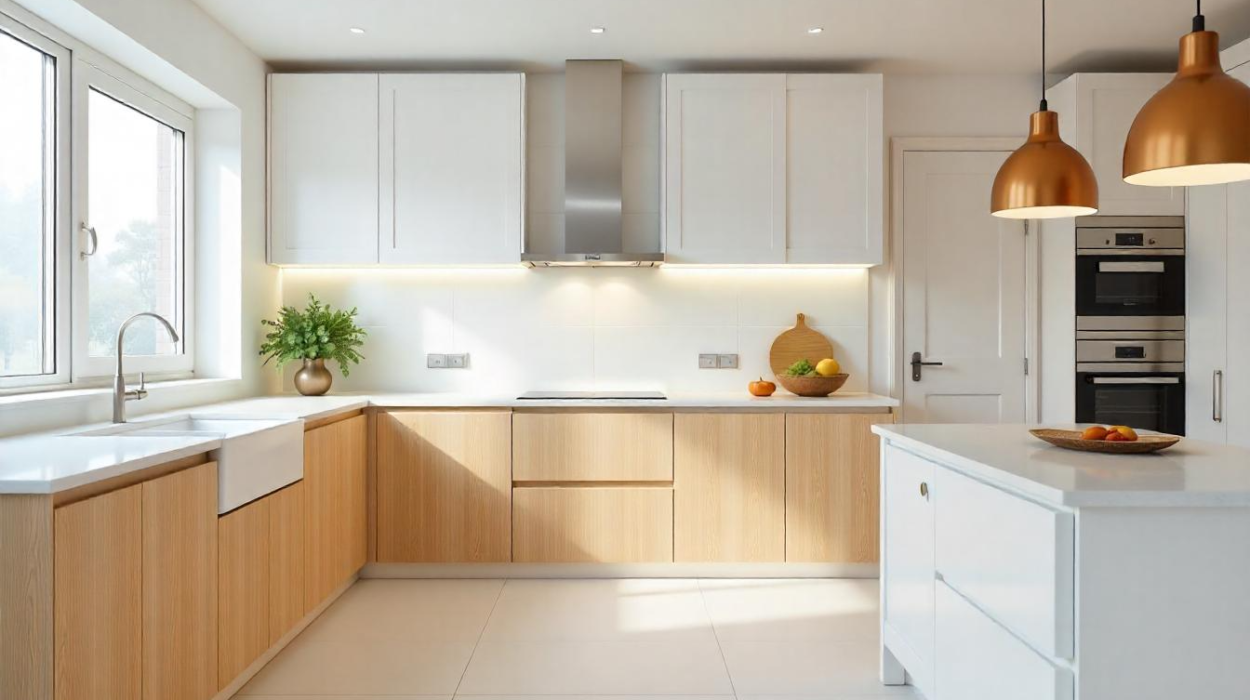 White Luxury Porcelain Kitchen Wall Tile Designss