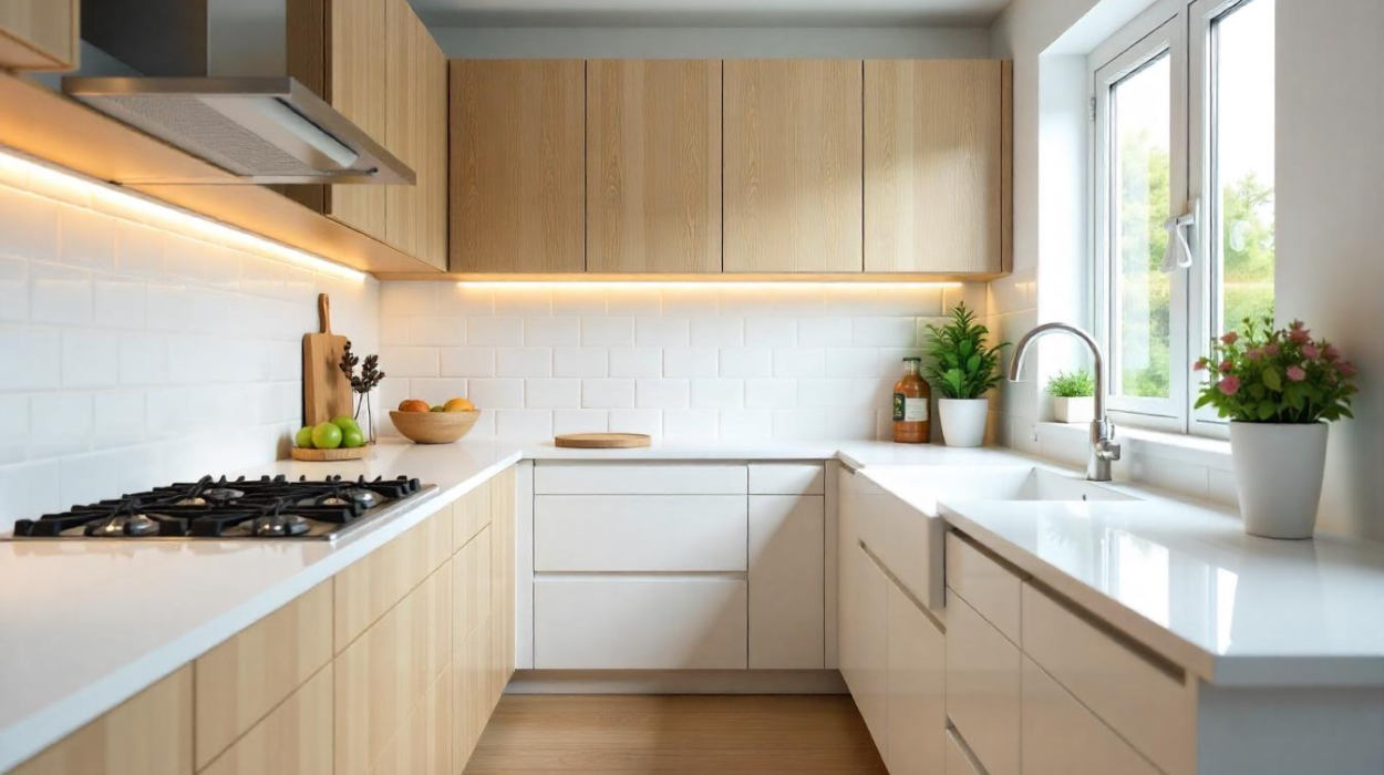 White Modern Ceramic Kitchen Wall Tile Designssss