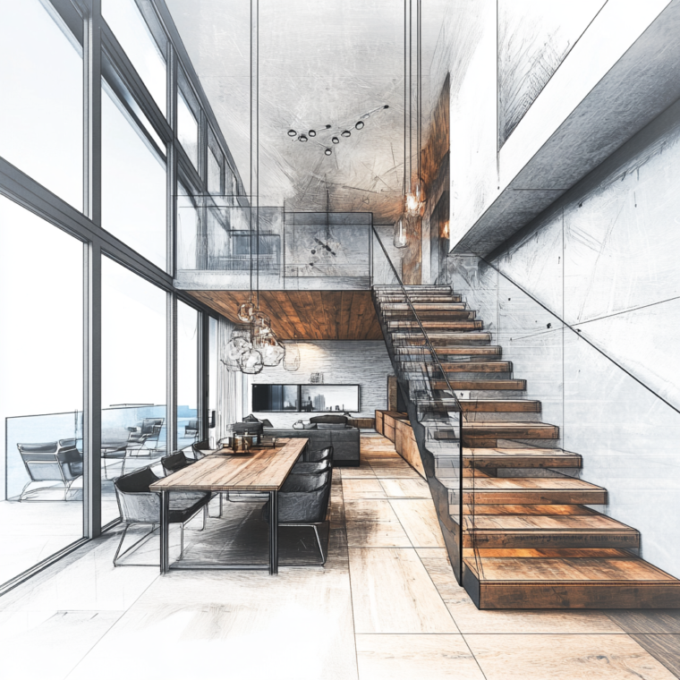 Interior Architectural Design Combining Style and Function