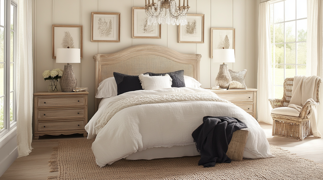 Buildiyo Eclectic White Master Bedroom Design Ideas for a Bright and Personalized Space (1)