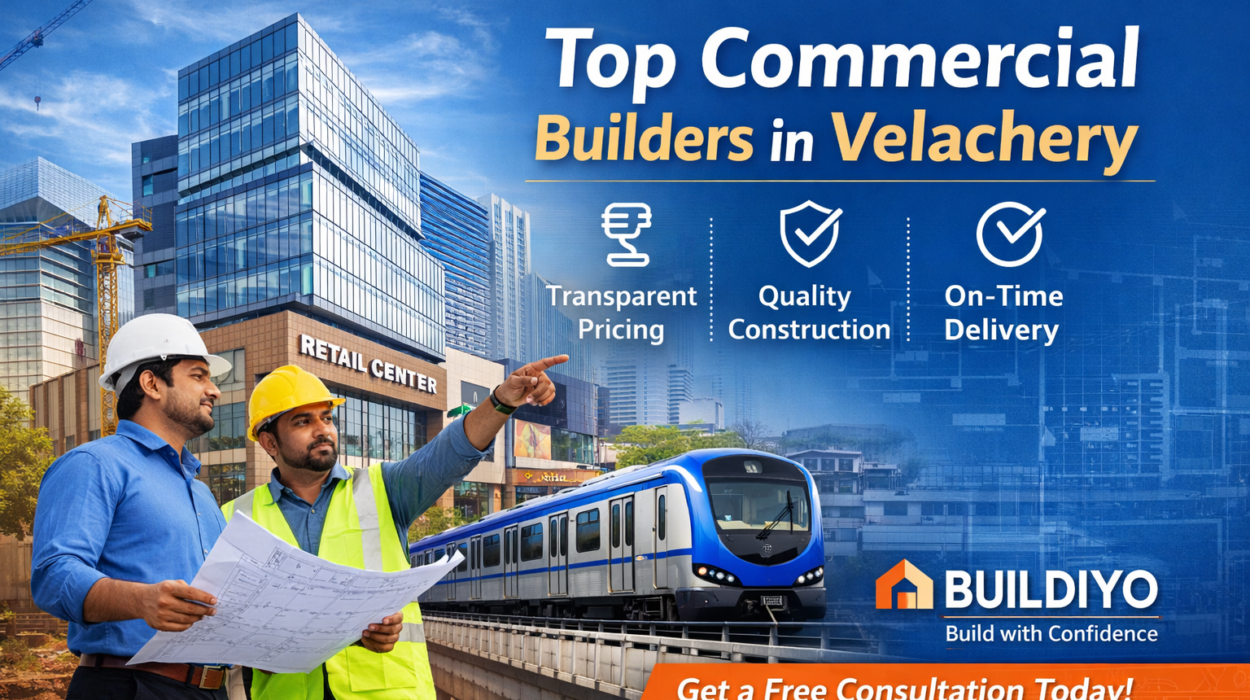 Top Commercial Builders in Velachery – Cost, Quality & Timeline Review Top Commercial Builders in Velachery – Cost, Quality & Timeline Review