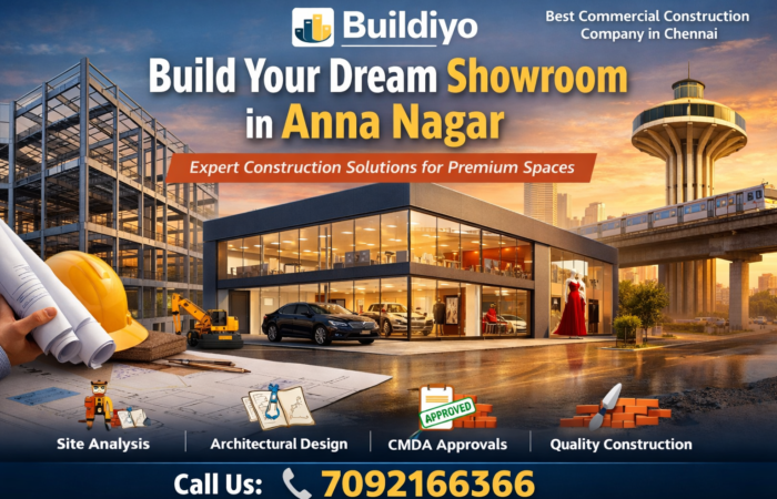 Best Practices for Constructing Showrooms in Anna Nagar | Buildiyo