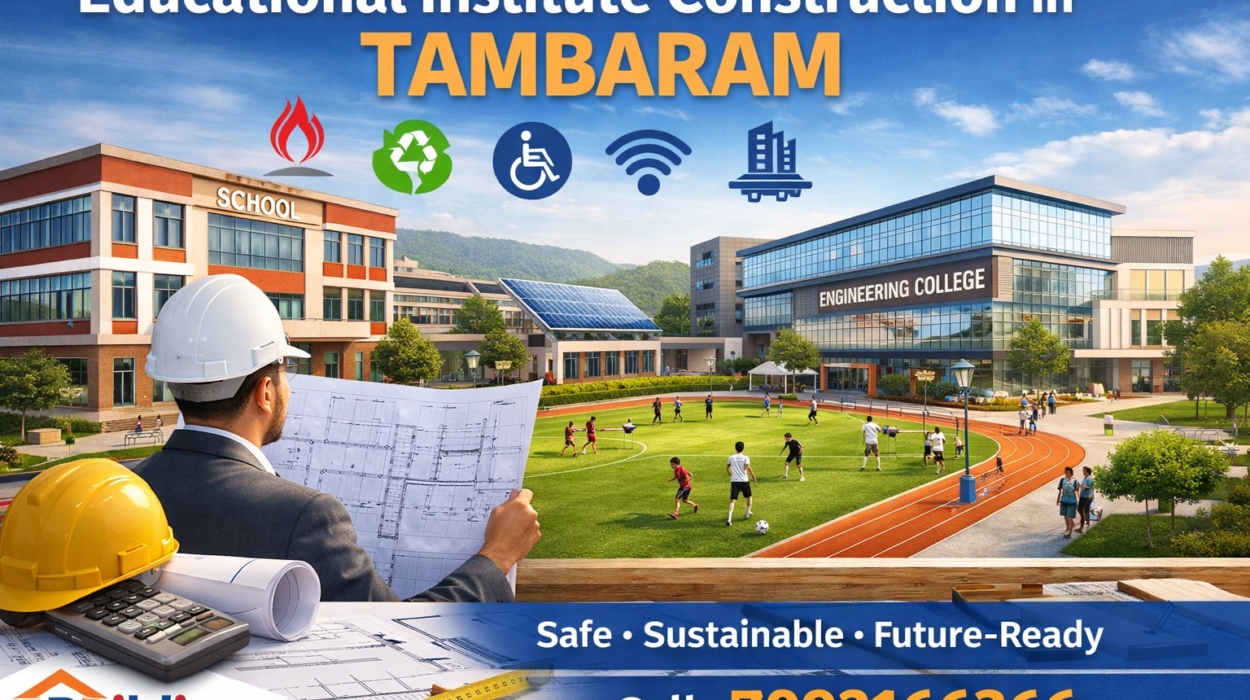 Educational Institute Construction Standards in Tambaram Educational Institute Construction Standards in Tambaram