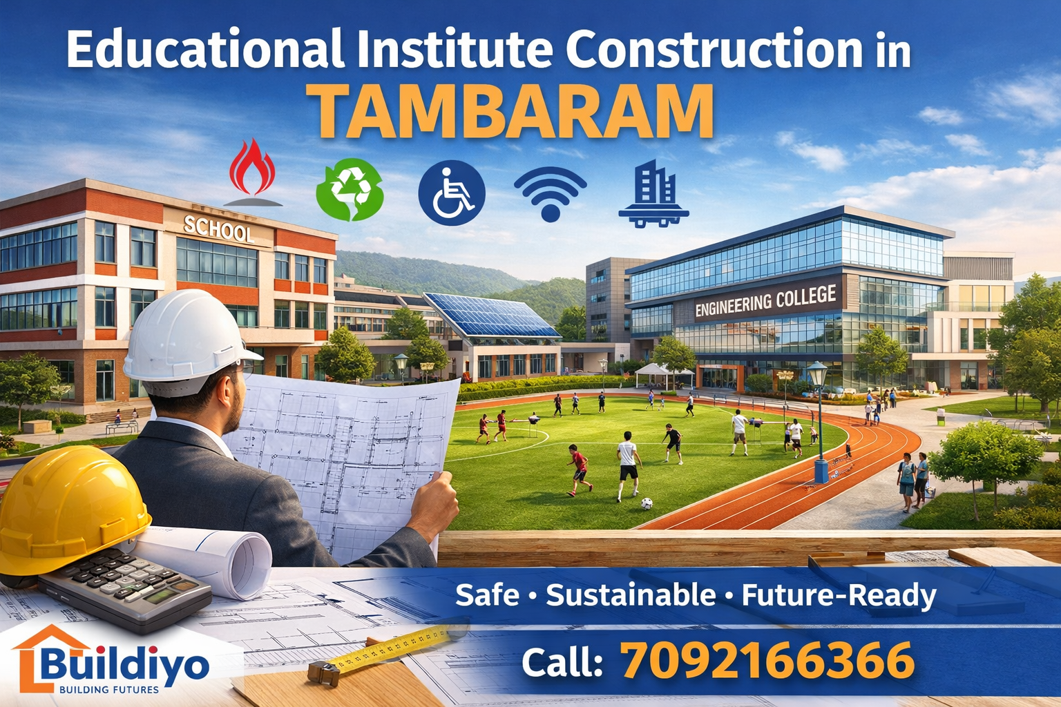 Educational Institute Construction Standards in Tambaram Educational Institute Construction Standards in Tambaram