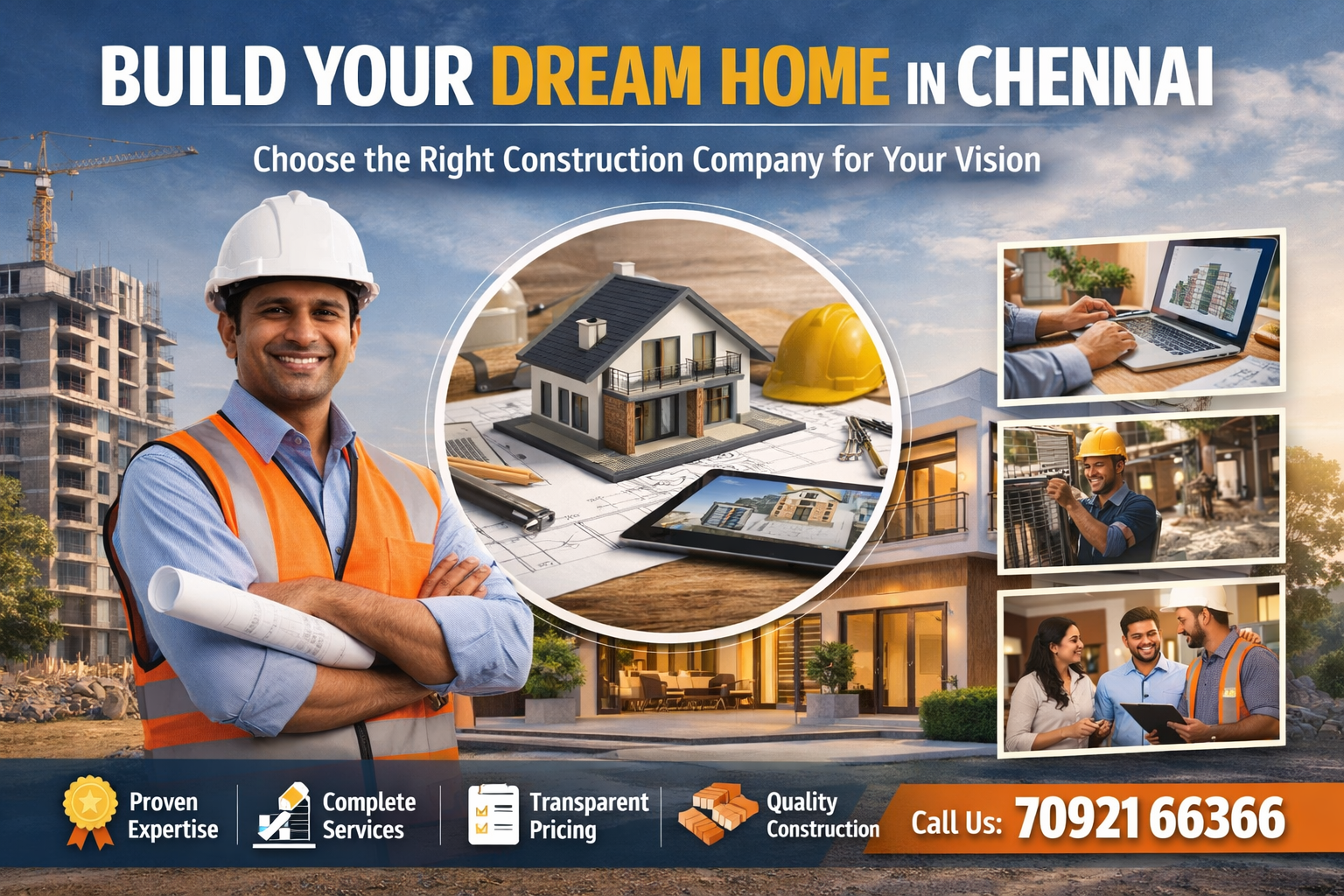 How to Choose the Best Construction Company in Chennai for Your Dream Home