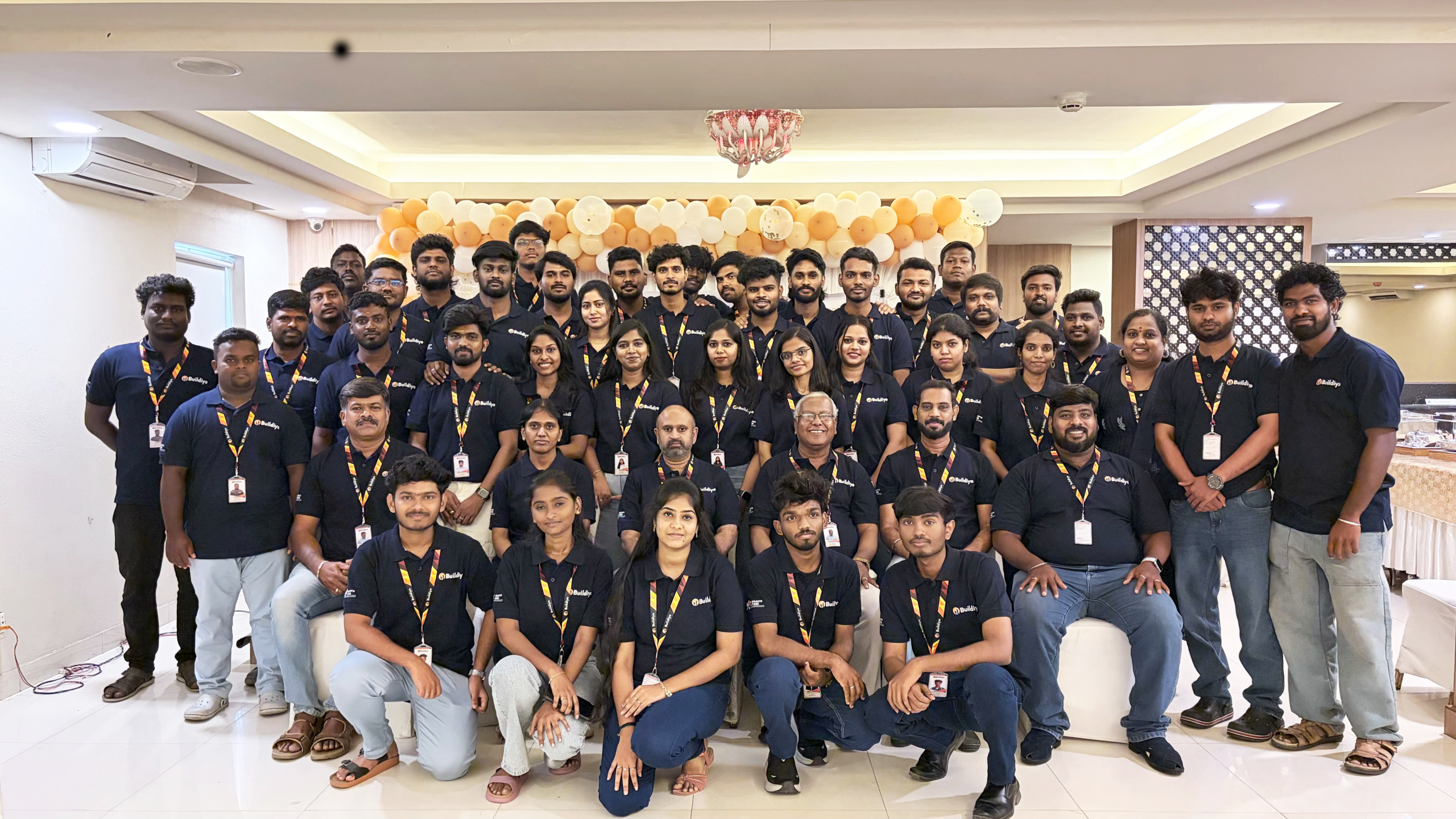 The Buildiyo team at the Chennai office