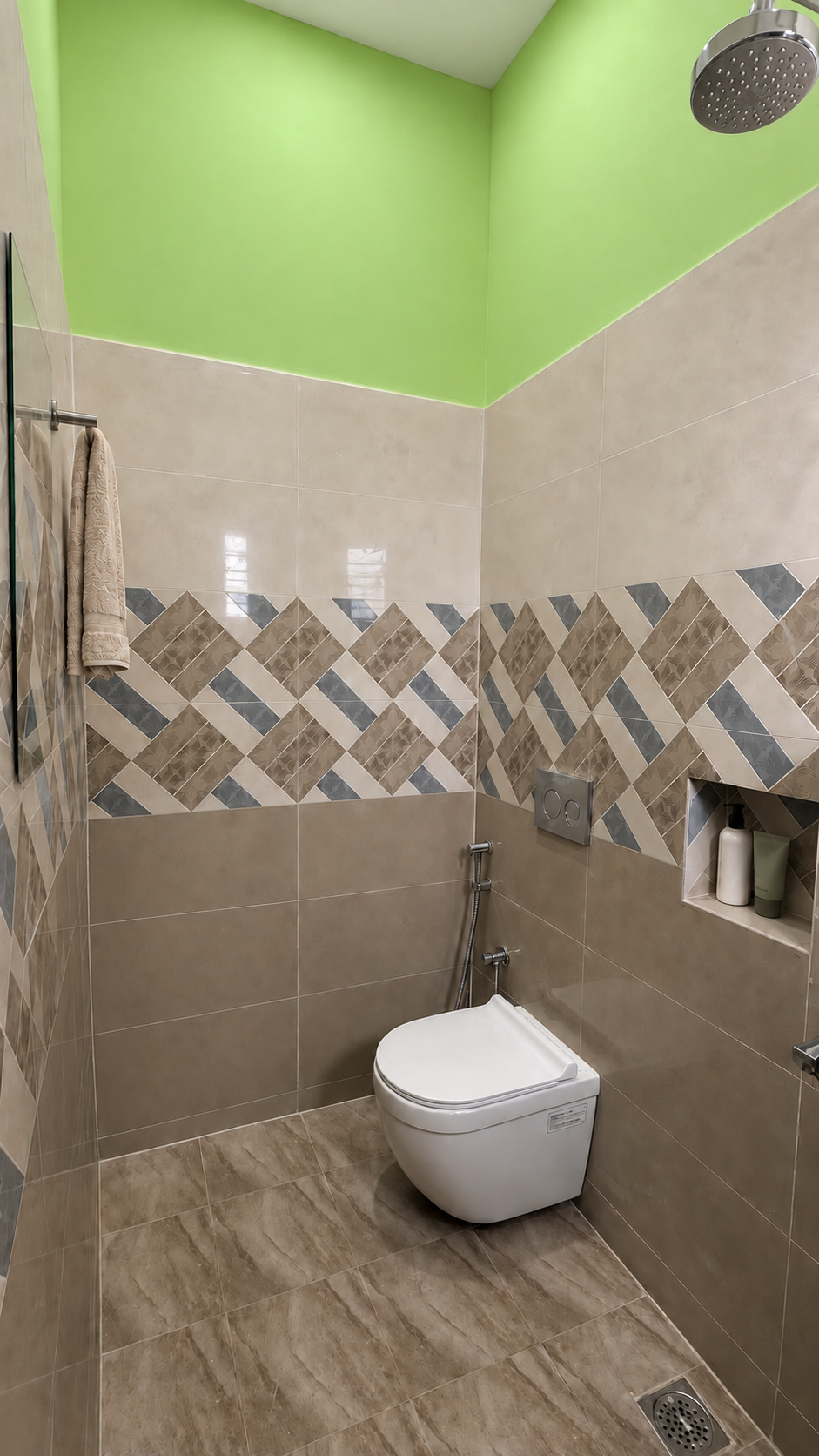 Xavier Residence bathroom, Paruthipattu Avadi