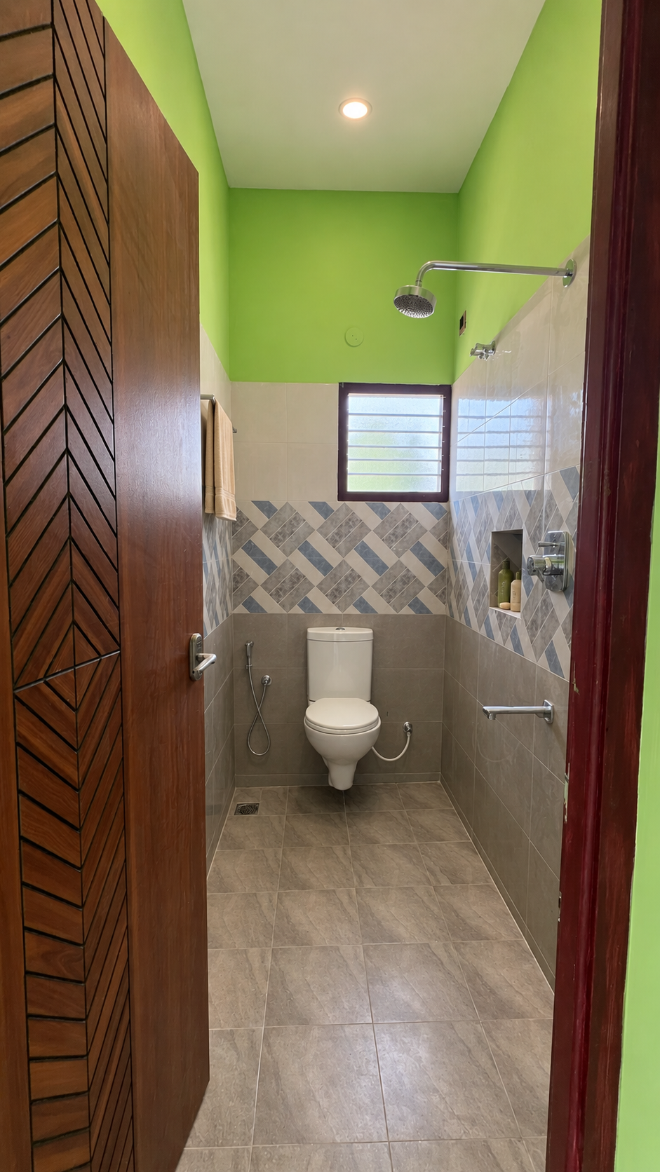 Xavier Residence attached toilet, Paruthipattu Avadi