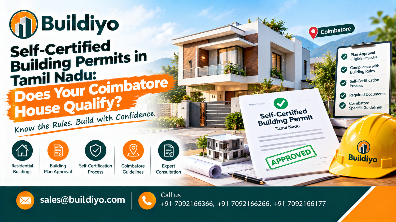 Self-Certified Building Permits in Tamil Nadu: Does Your Coimbatore House Qualify?